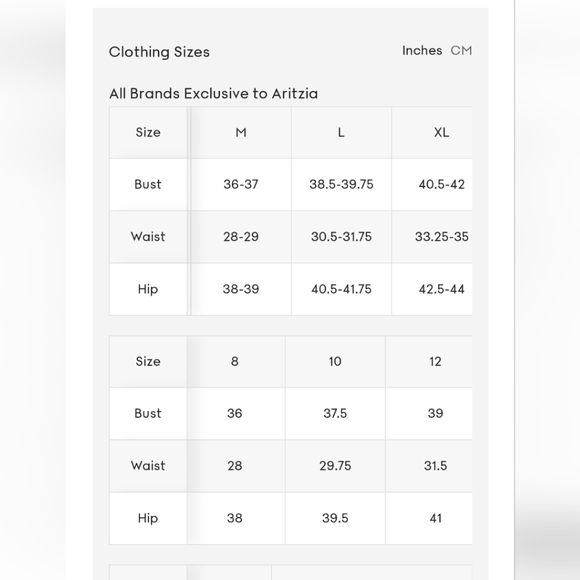 WILFRED Bustier Camisole Adjustable Straps Grey Cotton/Modal Women's Medium - Picture 9 of 9